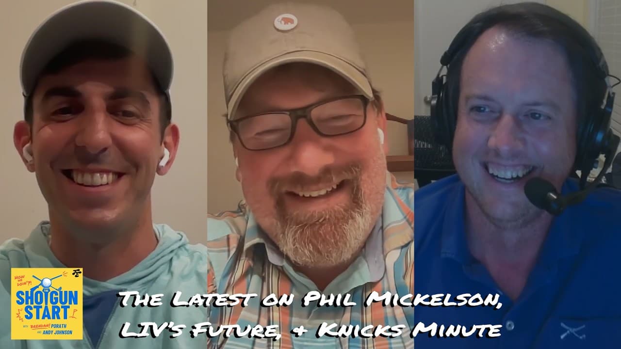 Phil Mickelson’s Late Career Spiral, LIV’s contract cluster & PJ’s Knicks moment | The Shotgun Start