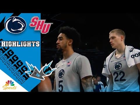 Penn State vs. Sacred Heart | COLLEGE BASKETBALL HIGHLIGHTS | 11/29/25 | NBC Sports