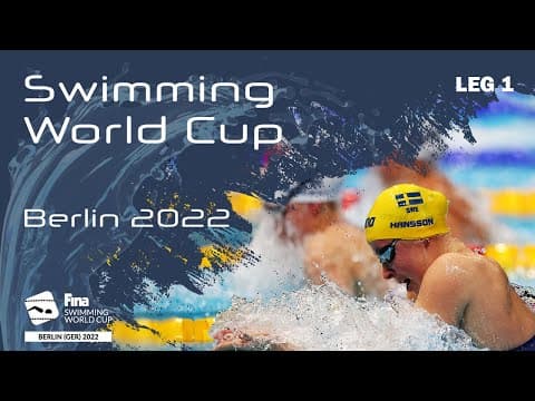 Swimming #worldcup | Berlin | #trailer