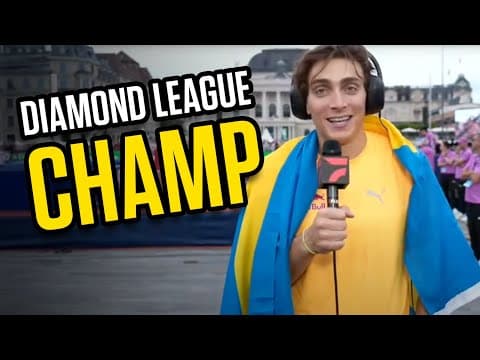 Mondo Duplantis After Winning The Diamond League Final