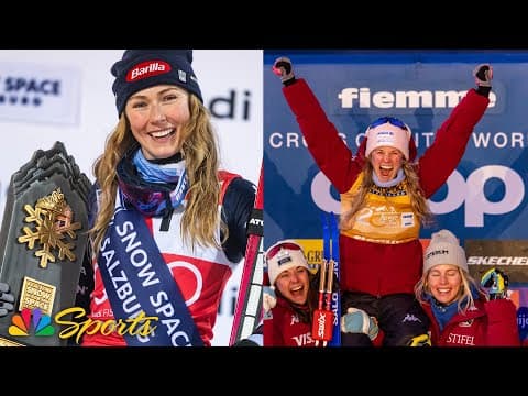 Lindsey Vonn, Mikaela Shiffrin, Jessie Diggins stay red hot heading into Milan | STIFEL SNOW SHOW