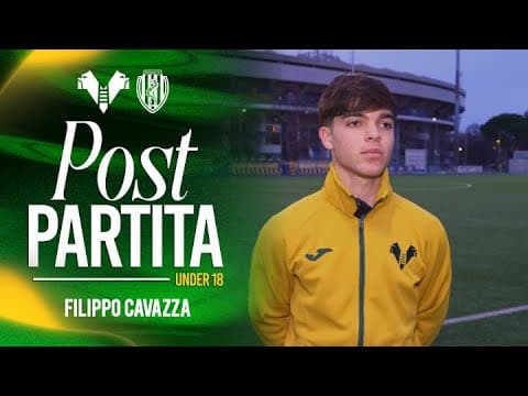 Cavazza: "Sono felice per il gol, questa vittoria è tanto importante per la squadra"