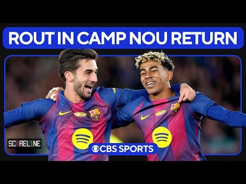 Barcelona ROUT Athletic in Camp Nou Return | Torres Brace ahead of Chelsea UCL Clash | Scoreline