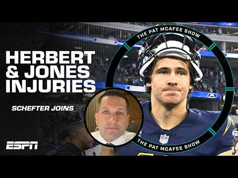 Adam Schefter's injury details on Daniel Jones, Sauce Gardner & Justin Herbert | The Pat McAfee Show