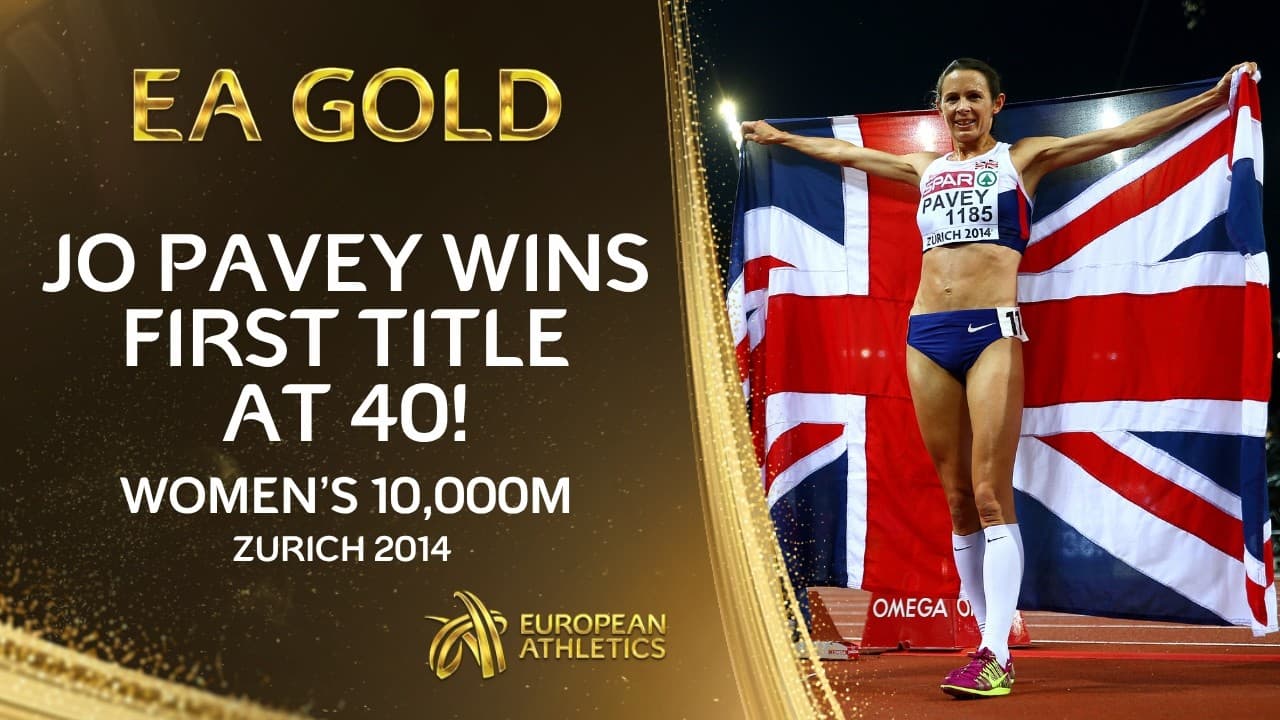 First-Time Champion at 40-Years-Old! 🤯 Jo Pavey Wins Gold! | Women's 10,000m | 2014 European Champs