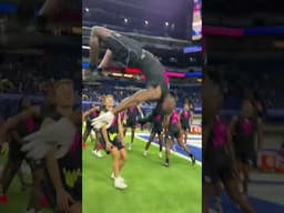 Athleticism off the charts 📈 (via @NFL/TT)