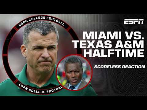 FIRST-EVER SCORELESS CFP GAME AT THE HALF 😮 ‘Well-played TERRIBLE game!’ - Joey Galloway | ESPN CFB