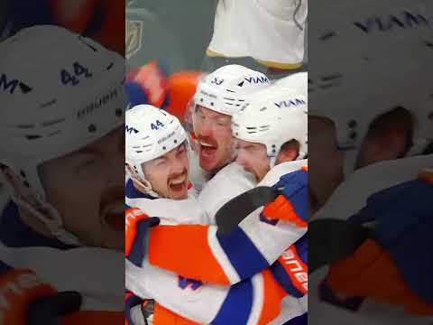 JG Pageau wins in overtime against VGK with a shorthanded goal! #nhlteam #nyislanders #nhl