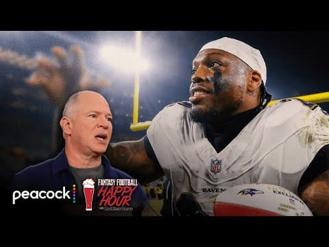 Derrick Henry has fantasy game of weekend for Ravens | Fantasy Football Happy Hour | NFL on NBC