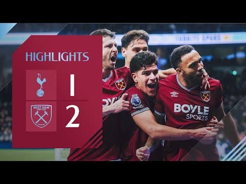 Summerville and Wilson Sink Spurs! 🔥 | Spurs 1-2 West Ham | Premier League Highlights