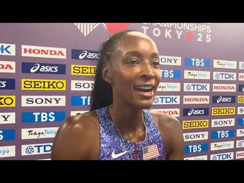 Dalilah Muhammad reveals her glorious 400m hurdle career may not be ove after all