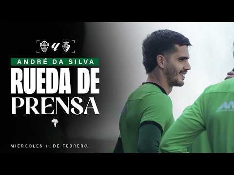 André da Silva habla sobre el #ElcheOsasuna correspondiente a la jornada 24 de #LaLigaEASports