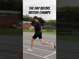 Jog and strides the day before my heat at British Champs 🇬🇧  #trackandfield #1500 #mile