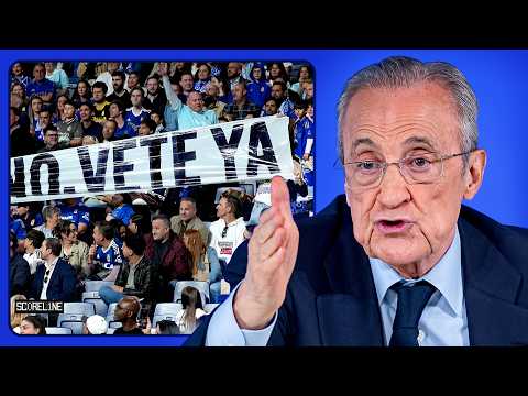 Real Madrid turmoil CONTINUES with Fan Protest of Florentino Perez