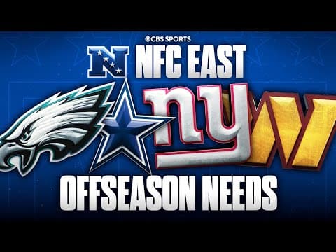 Offseason needs for EVERY NFC East team: Eagles, Cowboys, Giants, & Commanders