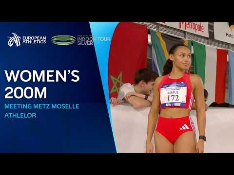 National Record! ⚡ Women’s 200m Race Replay | Meeting Metz Moselle Athlélor