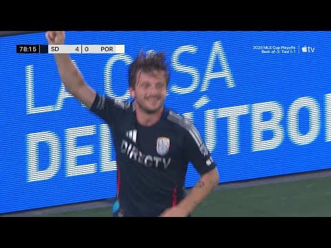 Anders Dreyer Makes It A PLAYOFFS BRACE! | 2025 Audi MLS Cup Playoffs