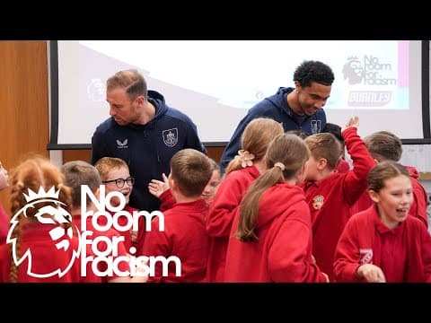 Barnes and Humphreys Inspire Pupils At No Room For Racism Assembly