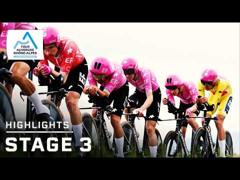 Tour Auvergne-Rhone-Alpes 2026, Stage 3 | EXTENDED HIGHLIGHTS | Cycling on NBC Sports