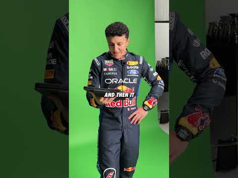 Does anyone actually sleep like number 13? 🤣 #F1 #RedBullRacing