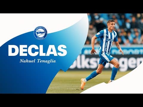 Nahuel Tenaglia: "Hay que pensar en lo nuestro y traer los tres puntos a Vitoria" | Deportivo Alavés