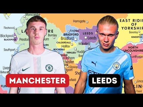 The Best Footballer From EVERY City In The U.K.