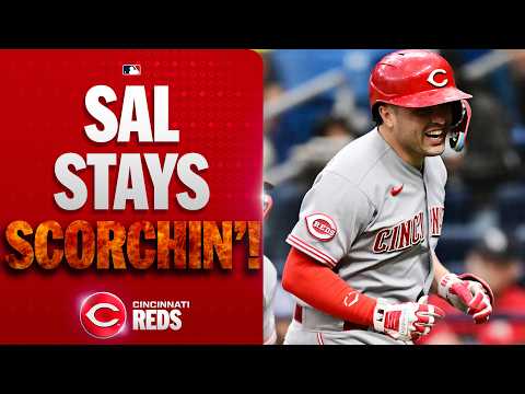 Sal Stewart CRUSHES his 8th home run of the season! 🔥😤 (Reds rookie off to a HOT start!)