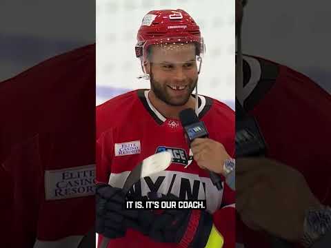 Ken Daneyko is DYNAMITE behind the bench 🧨