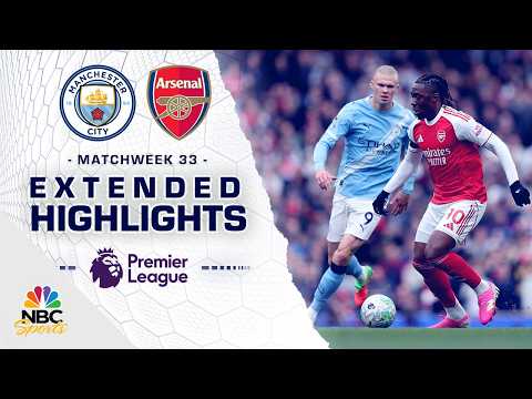 Manchester City v. Arsenal | PREMIER LEAGUE HIGHLIGHTS | 4/19/2026 | NBC Sports