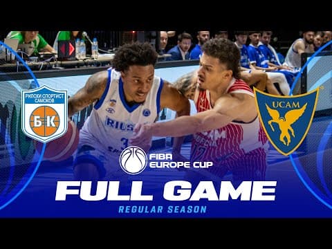 LIVE - Rilski Sportist v UCAM Murcia | FIBA Europe Cup 2025-26 | Regular Season