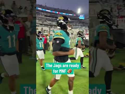 Jags ready to take on the Chiefs on MNF at 8 ET on ABC, ESPN and the ESPN App