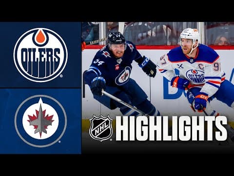 NHL Highlights | Oilers vs. Jets | September 23, 2025