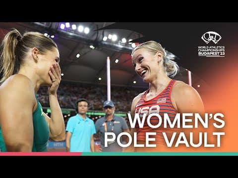 Women's Pole Vault Final | World Athletics Championships Budapest 2023