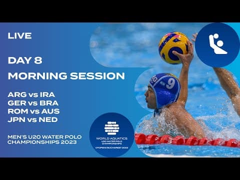 Day 8 | Morning Session | World Aquatics Men’s U20 Water Polo Championships 2023