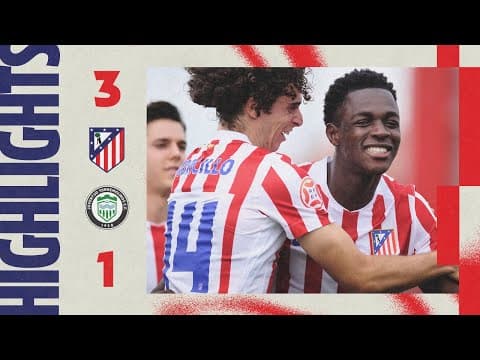 Atlético Madrileño 3-1 Juventud Torremolinos | ⚽ O. Janneh, Boñar & Castillo | HIGHLIGHTS - 1ª RFEF