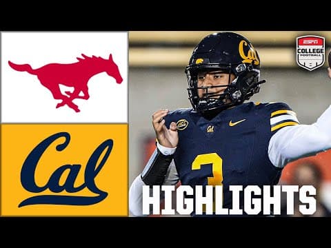 SMU Mustangs vs. California Golden Bears | Full Game Highlights | ESPN College Football