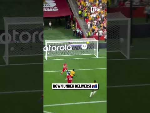 Irankunda becomes the youngest Australian to ever score in a FIFA World Cup 🇦🇺