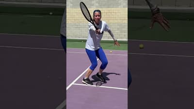 Serena Williams #volley