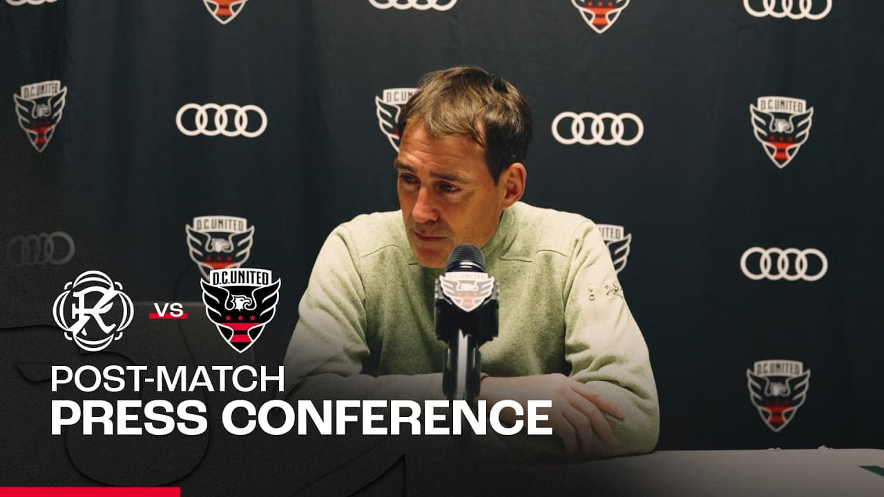 René Weiler Post-Match Press Conference | New England Revolution vs D.C. United  | MLS 2026