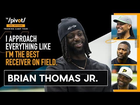 Brian Thomas Jr gives the real on Travis Hunter, Trevor Lawrence & keys to Jaguars future| The Pivot