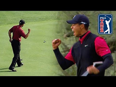 Tiger Woods' all-time best shots at Farmers Insurance Open