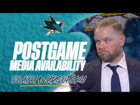 Postgame at VGK (12/23): Coach Warsofsky