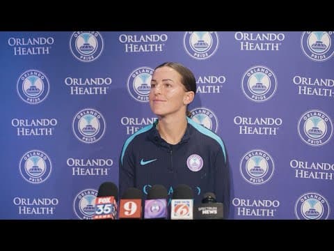 Haley McCutcheon | 2025 Media Availability | Orlando Pride vs Seattle Reign (NWSL Playoffs)