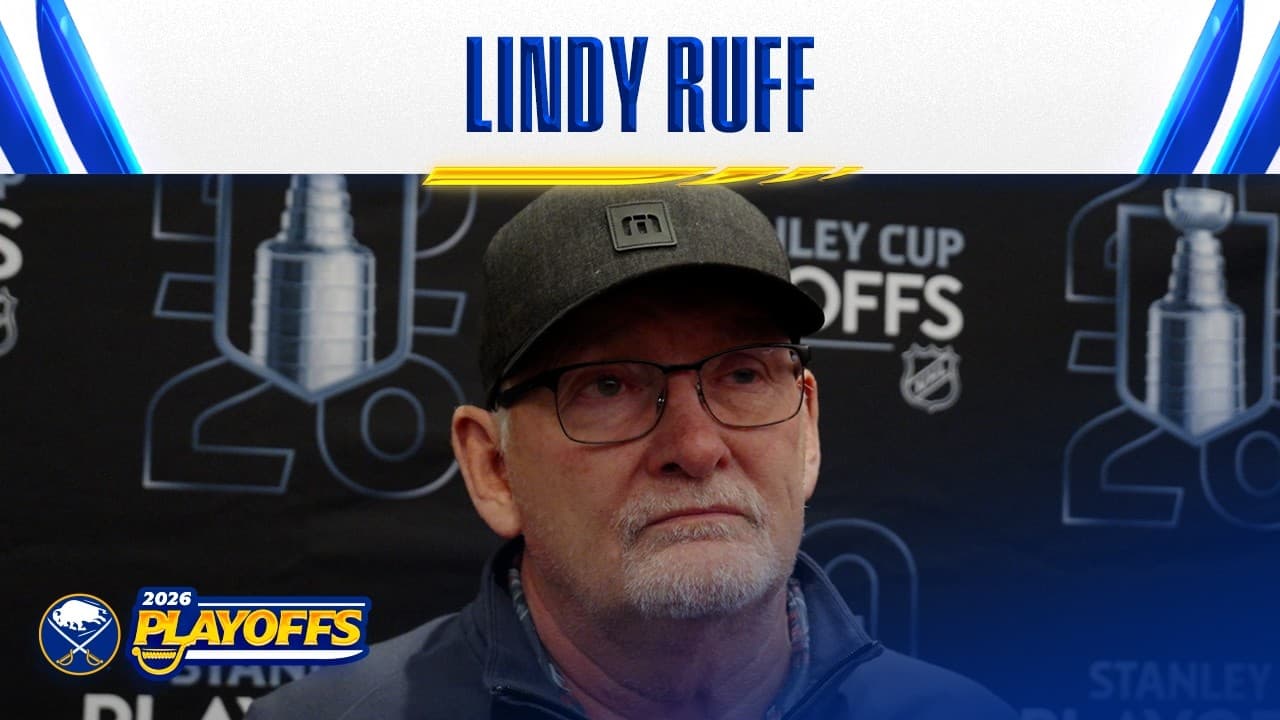 "We Didn't Like Game 2" | Lindy Ruff After Bounce-Back Game 3 Win | Buffalo Sabres Playoffs