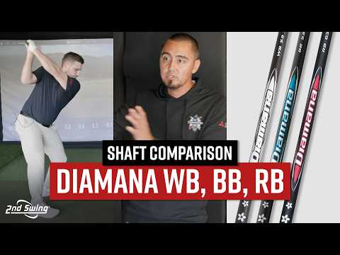 MITSUBISHI DIAMANA SHAFTS COMPARISON | RB vs BB vs WB