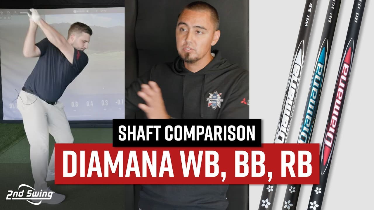 MITSUBISHI DIAMANA SHAFTS COMPARISON | RB vs BB vs WB