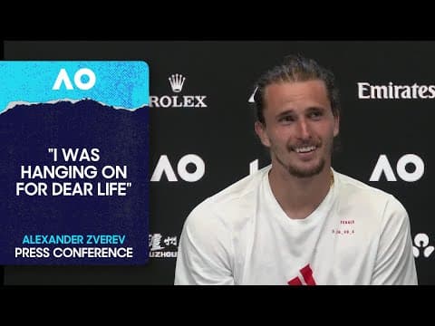 Alexander Zverev Press Conference | Australian Open 2026 Semifinal