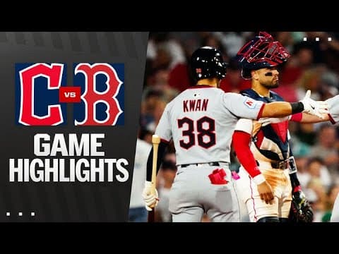 Guardians vs. Red Sox Game Highlights (9/2/25) | MLB Highlights