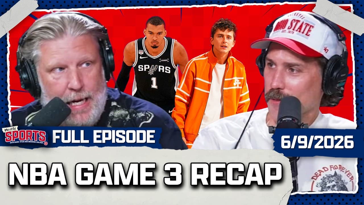 Spurs Bounce Back Against Knicks + The Brendan Sorsby Saga | Mostly Sports EP 664 | 6.9.26