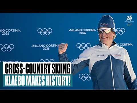 Klaebo skis towards history with eighth Olympic gold